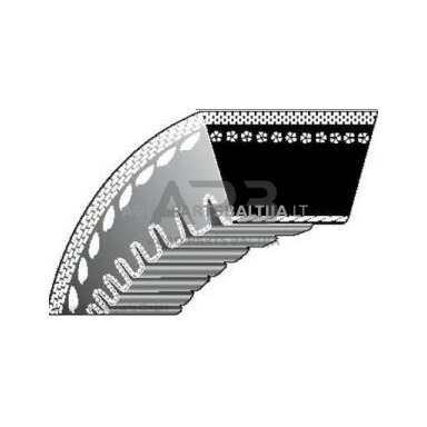 Betono pjaustyklės dantytas diržas Partner K1250 9,5x1010 mm La
