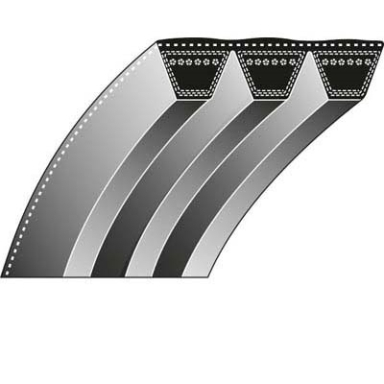 Betono pjaustyklės dantytas diržas Partner K1250, K1250 Active, K1260 10x990 mm La