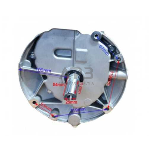 Benzininis variklis ZONGSHEN XP200A 25 x 70mm su automatiniu droseliu 1