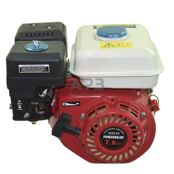 Benzininis variklis GX210 19mm 3/4'' keturtaktis Benzininis variklis GX210 19mm 3/4'' keturtaktis