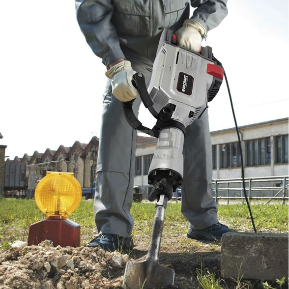 Betono atskėlimo plaktukas-kūjis 1700W 50J 6 Betono atskėlimo plaktukas-kūjis 1700W 50J 6