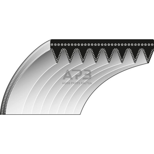Betono pjaustyklės dantytas diržas Partner K750, K760 14,3x813 mm La Betono pjaustyklės dantytas diržas Partner K750, K760 14,3x813 mm La