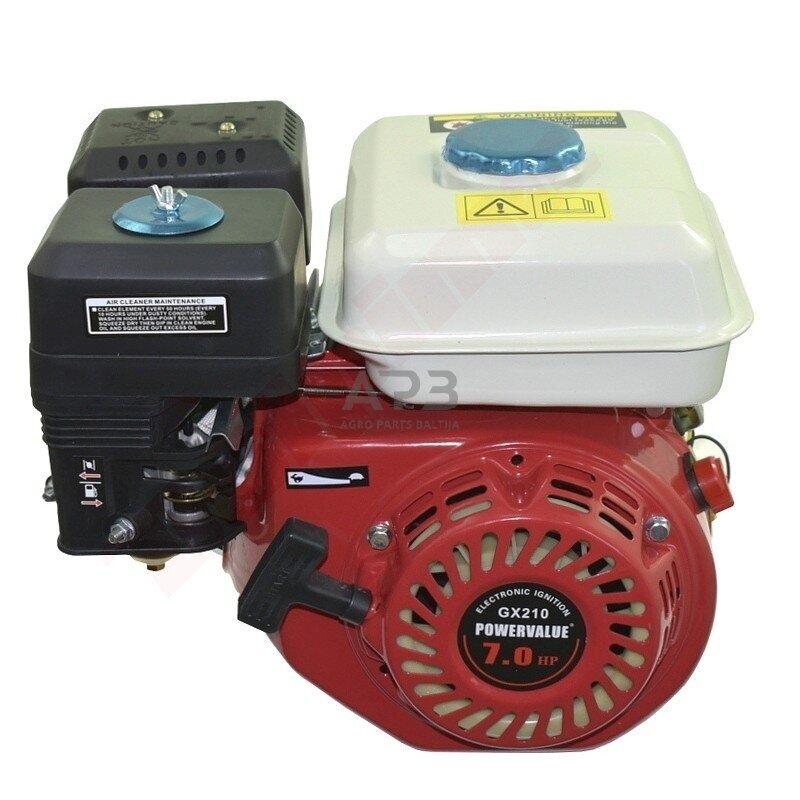 Benzininis variklis GX210 20mm keturtaktis Benzininis variklis GX210 20mm keturtaktis