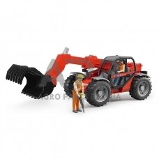 Bruder traktorius su teleskopiniu krautuvu Manitou MLT 633, 02125