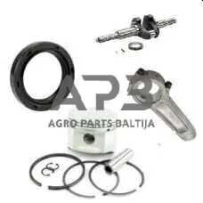 Briggs & Stratton stūmoklių žiedai, stūmoklių komplektai, švaistikliai ir riebokšliai