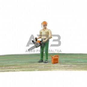 Bruder miško darbuotojo figurėlė su priedais, 60030