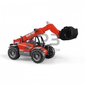 Bruder traktorius su teleskopiniu krautuvu Manitou MLT 633, 02125