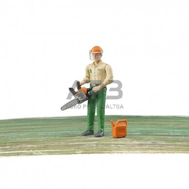 Bruder miško darbuotojo figurėlė su priedais, 60030 1