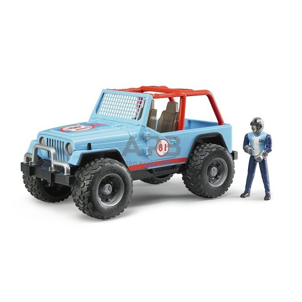 Bruder džipas Jeep Cross Country Racer 02541 Bruder džipas Jeep Cross Country Racer 02541