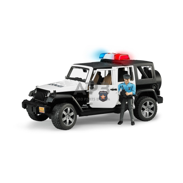 Bruder policijos automobilis Jeep Wrangler Unlimited Rubicon 02526 Bruder policijos automobilis Jeep Wrangler Unlimited Rubicon 02526