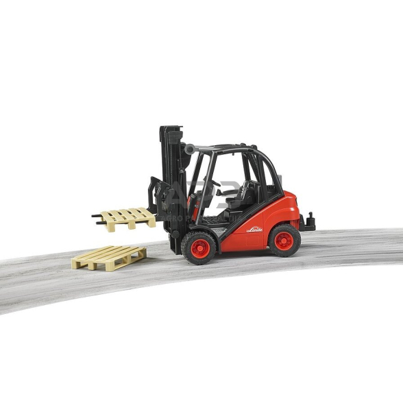 Bruder Linde H30D šakinis krautuvas su dviem paletėmis, 02511 2 Bruder Linde H30D šakinis krautuvas su dviem paletėmis, 02511 2
