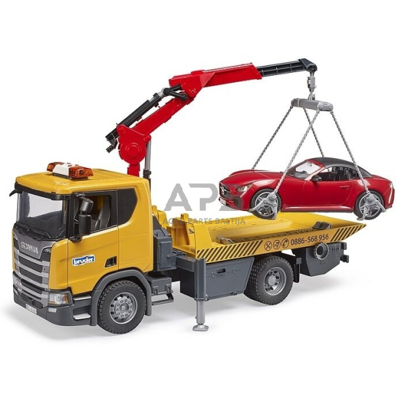 Bruder vilkikas Scania Super 560R, 03552 Bruder vilkikas Scania Super 560R, 03552