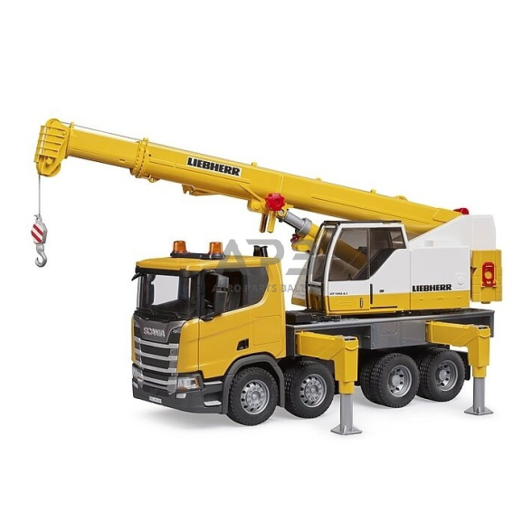 Bruder sunkvežimis su kranu Scania Super 560R, 03571 Bruder sunkvežimis su kranu Scania Super 560R, 03571