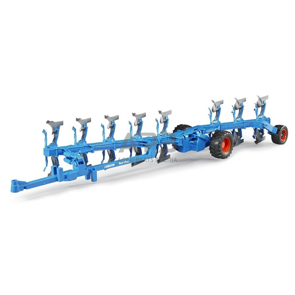 Bruder pusiau pakabinamas apverčiamas plūgas, 02250 1