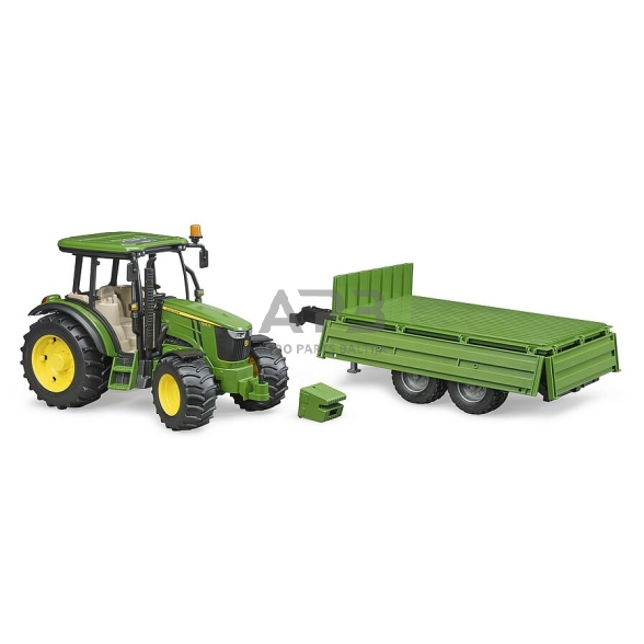 Bruder traktorius John Deere 5115M su priekaba 02108 3 Bruder traktorius John Deere 5115M su priekaba 02108 3