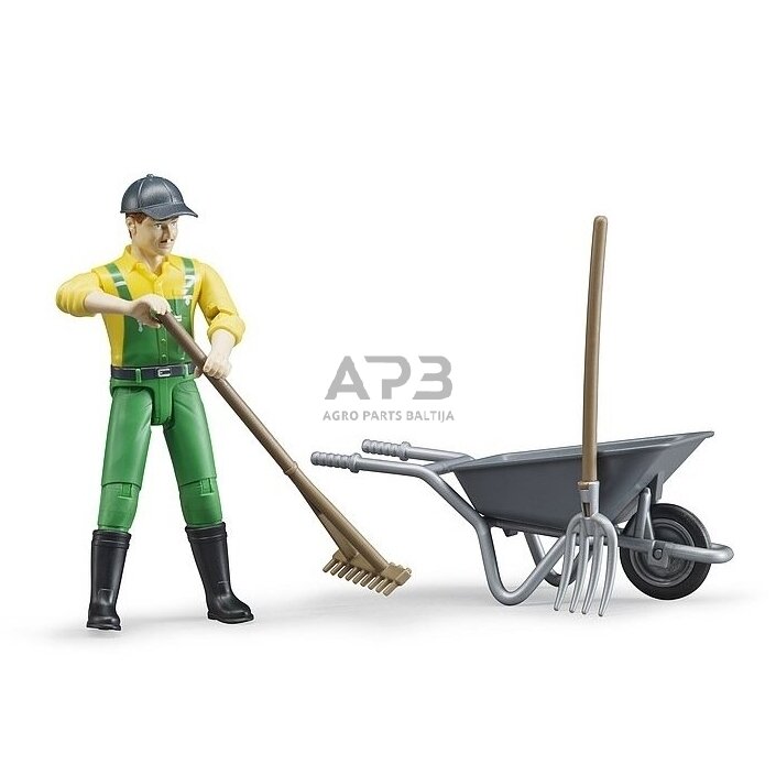 Bruder ūkininko figūrėlė 62610 Bruder ūkininko figūrėlė 62610