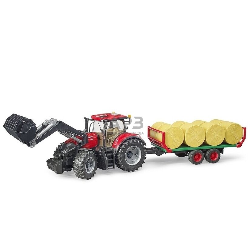 Bruder traktorius su frontaliniu krautuvu Case IH Optum 300CVX, 03198