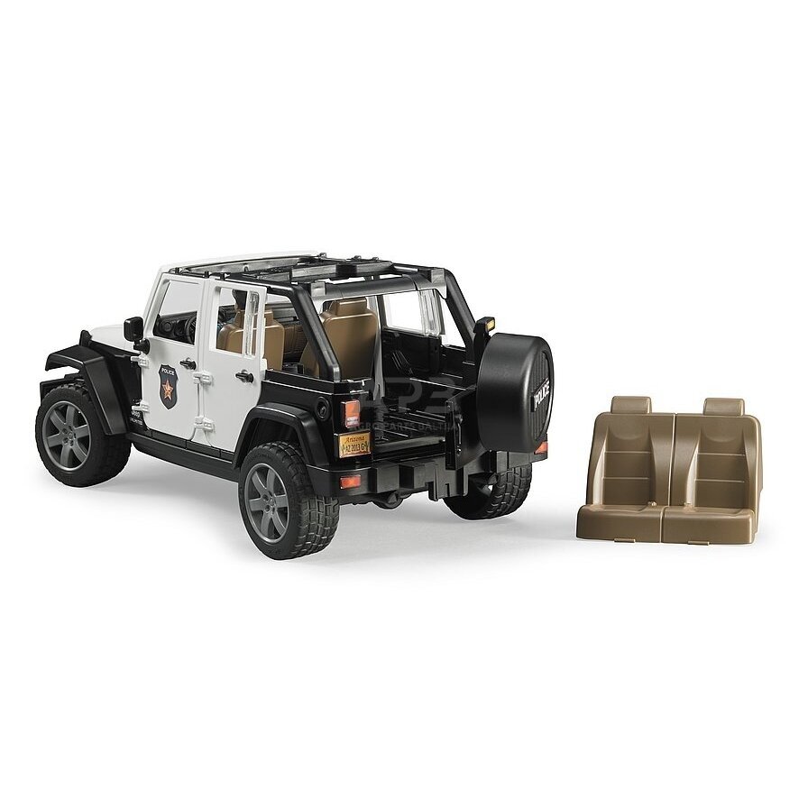 Bruder policijos automobilis Jeep Wrangler Unlimited Rubicon 02526 3