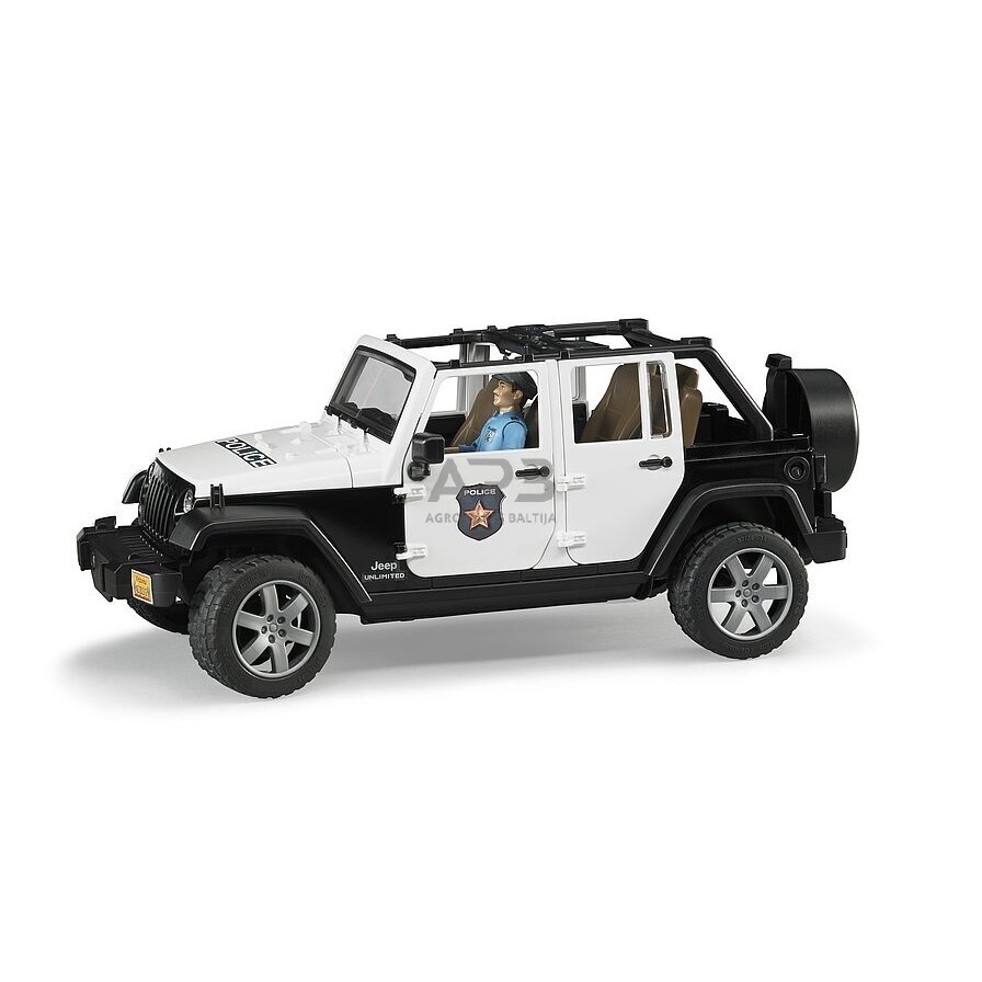 Bruder policijos automobilis Jeep Wrangler Unlimited Rubicon 02526 2 Bruder policijos automobilis Jeep Wrangler Unlimited Rubicon 02526 2