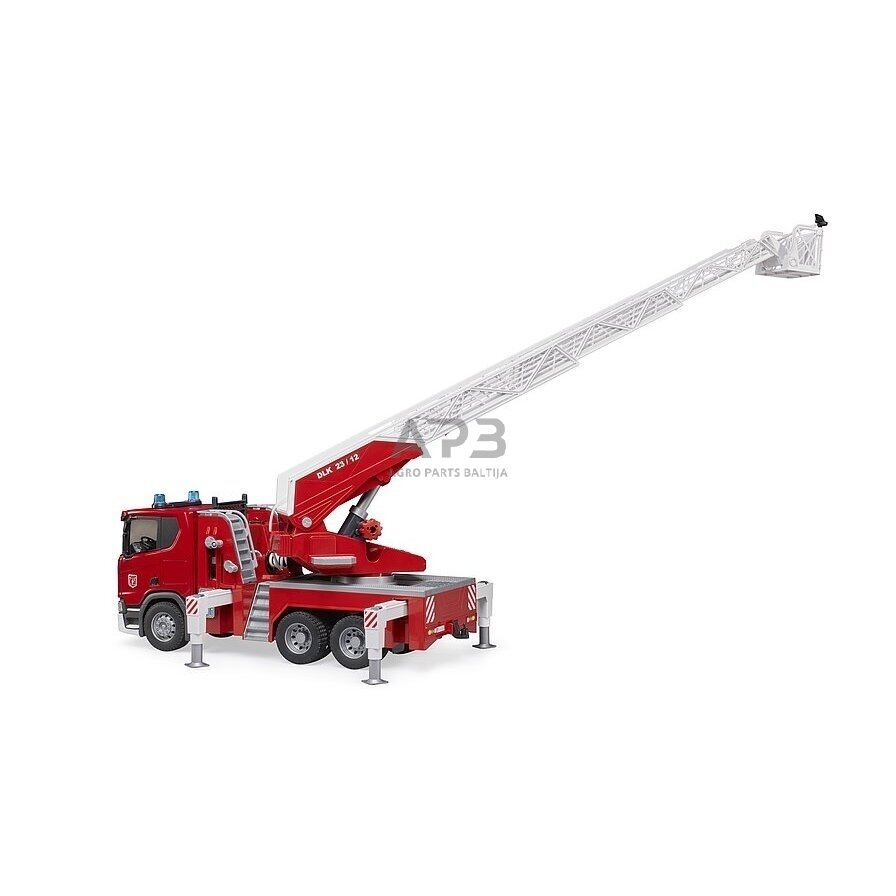 Bruder ugniagesių automobilis su pasukamomis kopėčiomis Scania Super 560R, 03591 2