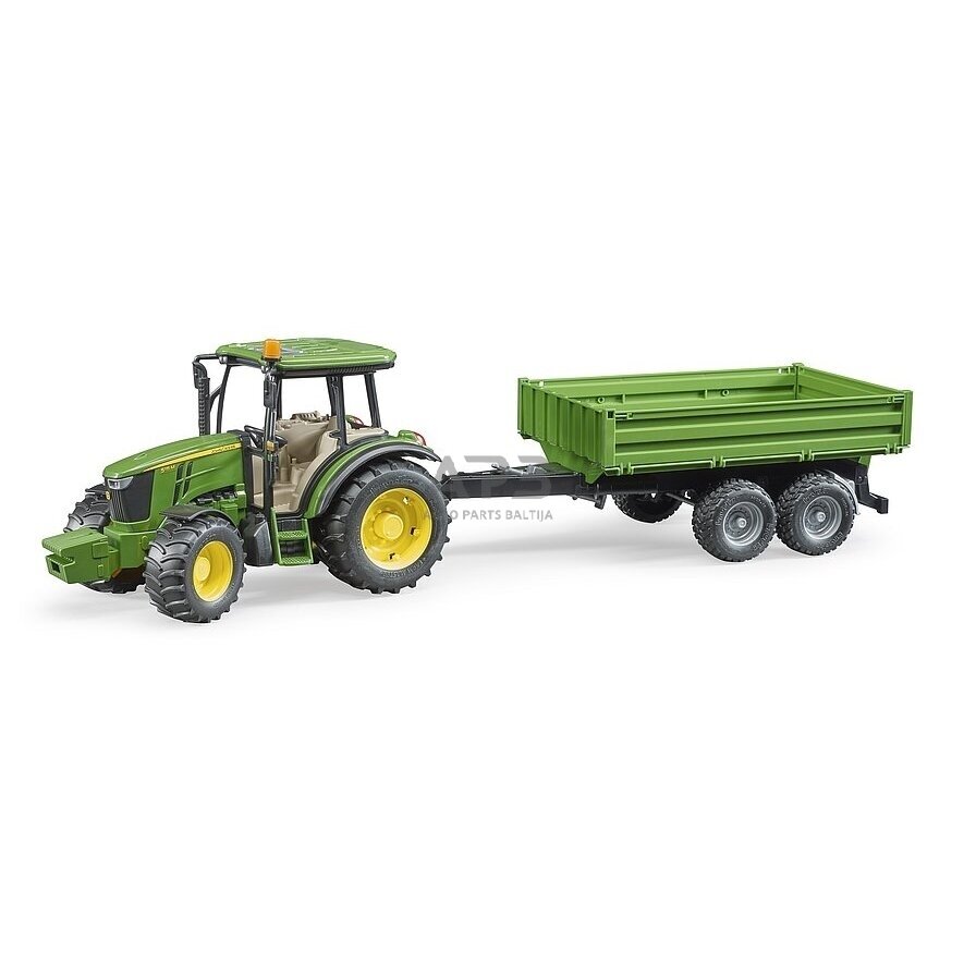Bruder traktorius John Deere 5115M su priekaba 02108 1 Bruder traktorius John Deere 5115M su priekaba 02108 1