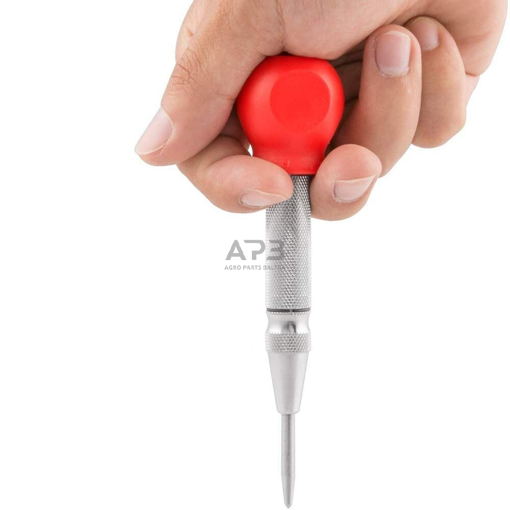 Centro žymeklis automatinis (plastikine rankena) 3x125mm 1 Centro žymeklis automatinis (plastikine rankena) 3x125mm 1