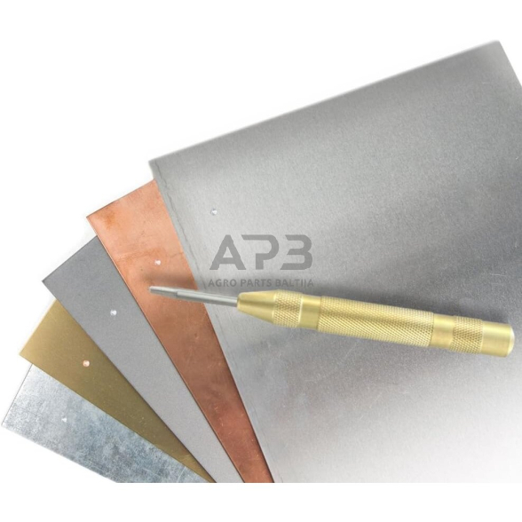 Centro žymeklis automatinis (metaline rankena) 3x125mm 3 Centro žymeklis automatinis (metaline rankena) 3x125mm 3