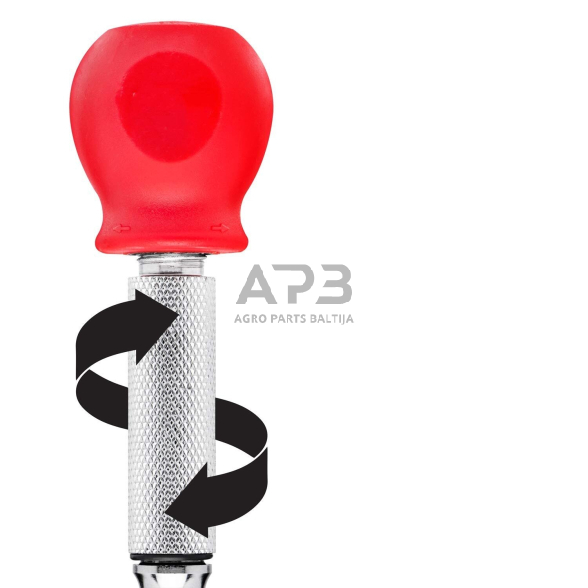 Centro žymeklis automatinis (plastikine rankena) 3x125mm 3