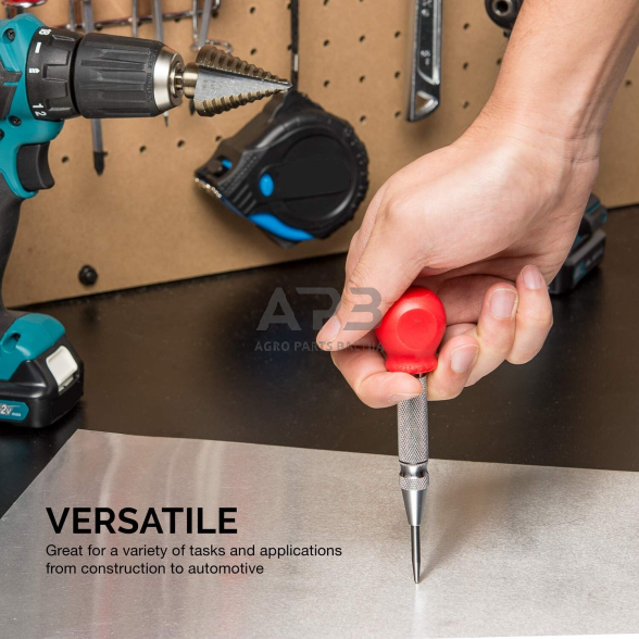 Centro žymeklis automatinis (plastikine rankena) 3x125mm 6 Centro žymeklis automatinis (plastikine rankena) 3x125mm 6