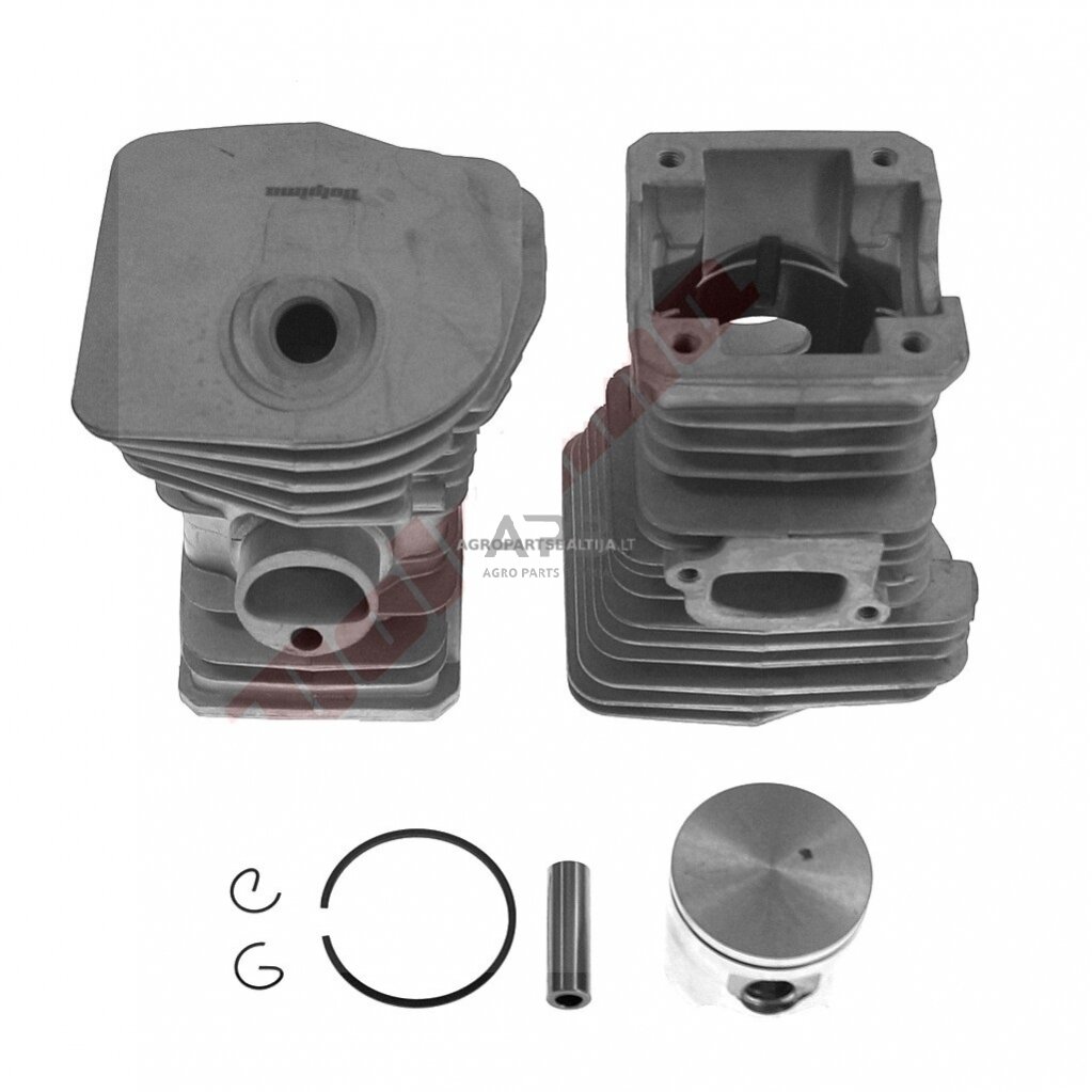 Cilindro komplektas su stūmokliu Husqvarna 340E stūmoklis 42 mm. 503 86 99-71, 5038699-71, 503869971, 503 87 02-74, 5038702-74, 503870274, 503 87 02-75, 5038702-75, 503870275, 506 87 02-76, 5038702-76, 503870276