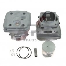 Cilindro komplektas su stūmokliu Husqvarna 372XP-TORQ stūmoklis 50 mm. 575 77 41-01, 5757741-01, 575774101, 575 77 41-02, 5757741-02, 575774102