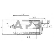 Cilindro lizdas D 65 TC965B