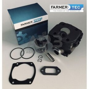 Cilindro komplektas su stūmokliu Husqvarna 372 stūmoklis 50 mm. 503 62 64-73, 5036264-73, 503626473, 503 93 93-72, 5039393-72, 503939372