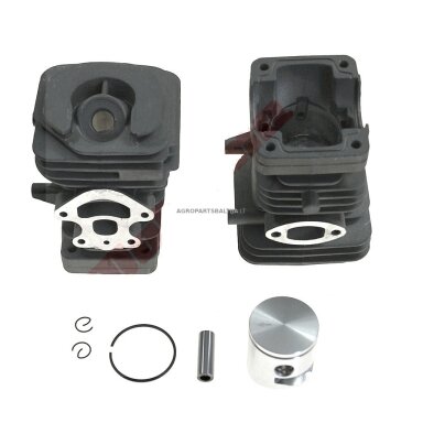 Cilindro komplektas su stūmokliu Husqvarna 240 stūmoklis 39 mm. 545 05 04-18, 5450504-18, 545050418, 545 05 04-17, 5450504-17, 545050417, 503 69 46-01, 5036946-01, 503694601, 575 29 10-01, 5752910-01, 575291001