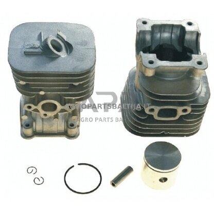 Cilindro komplektas su stūmokliu Husqvarna 124L stūmoklis 35 mm. 531 00 23-46, 5310023-46, 531002346 Cilindro komplektas su stūmokliu Husqvarna 124L stūmoklis 35 mm. 531 00 23-46, 5310023-46, 531002346