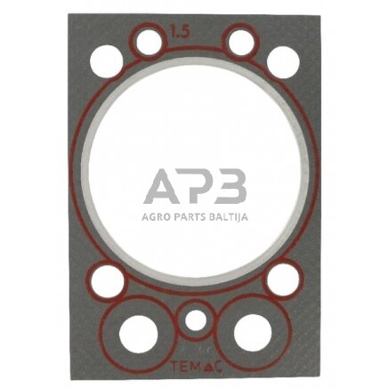 Cilindro galvutės tarpinė 1.5mm Zetor 71010572 Cilindro galvutės tarpinė 1.5mm Zetor 71010572