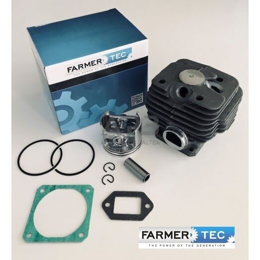 Cilindro komplektas su stūmokliu pjūklams STIHL MS381 52 mm 1119 020 1204, 11190201204 Cilindro komplektas su stūmokliu pjūklams STIHL MS381 52 mm 1119 020 1204, 11190201204