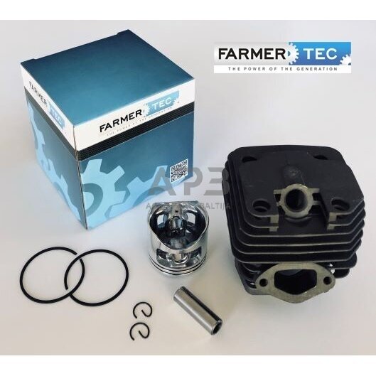 Cilindro komplektas su stūmokliu kiniškiems pjūklams 43 mm 45cc Cilindro komplektas su stūmokliu kiniškiems pjūklams 43 mm 45cc