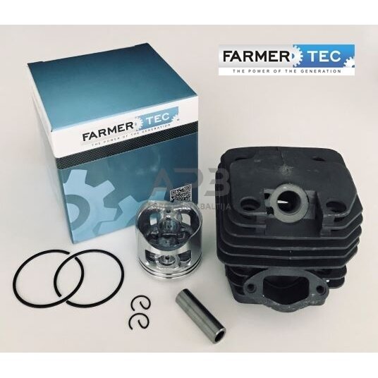 Cilindro komplektas su stūmokliu kiniškiems pjūklams 45,2 mm 58cc Cilindro komplektas su stūmokliu kiniškiems pjūklams 45,2 mm 58cc