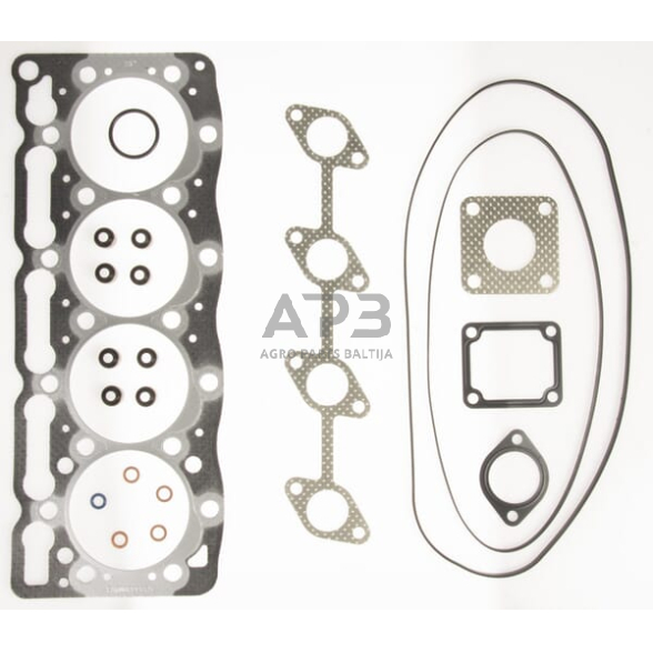 Cilindro galvos tarpinių komplektas Kubota V1505, 1628699352 Cilindro galvos tarpinių komplektas Kubota V1505, 1628699352