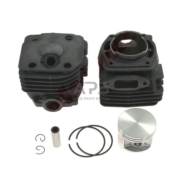 Cilindro komplektas su stūmokliu Husqvarna 372 stūmoklis 52 mm. 503 62 64-72, 5036264-72, 503626472 HQ
