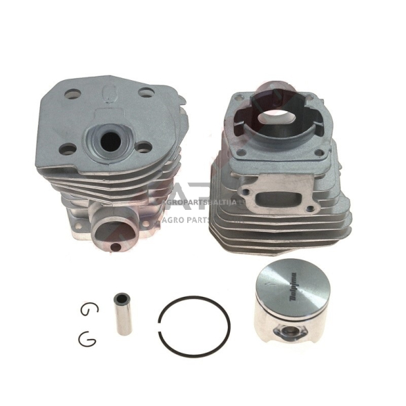 Cilindro komplektas su stūmokliu Husqvarna 351 stūmoklis 44 mm. 503 86 99-03, 5038699-03, 503869903, 503 86 99-71, 5038699-71, 503869971