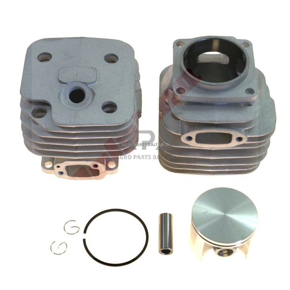 Cilindro komplektas su stūmokliu Husqvarna 272 stūmoklis 52 mm. 503 75 81-72, 5037581-72, 503758172
