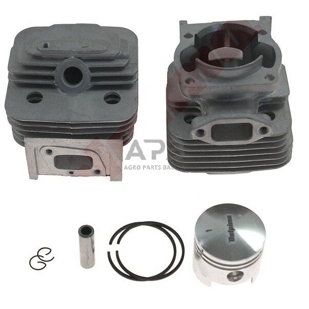 Cilindro komplektas su stūmokliu kiniškoms krūmapjovėms 44 mm TL 52cc MITSUBISHI Cilindro komplektas su stūmokliu kiniškoms krūmapjovėms 44 mm TL 52cc MITSUBISHI