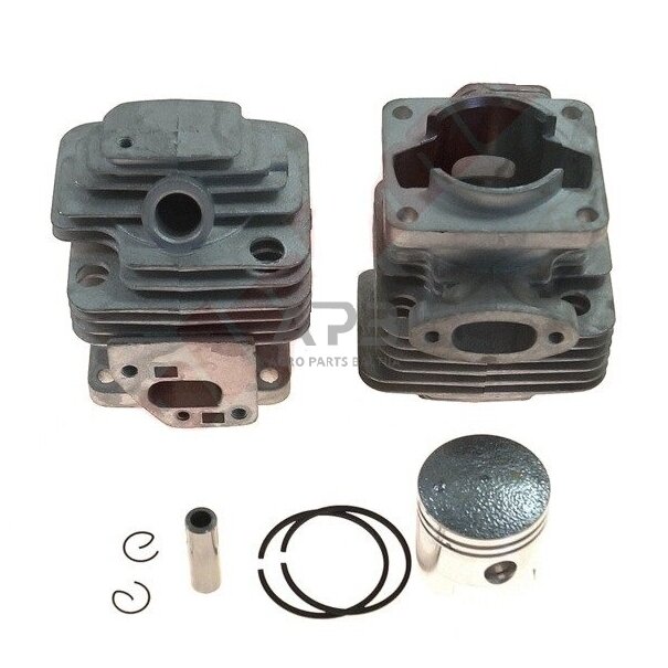 Cilindro komplektas su stūmokliu kiniškoms krūmapjovėms 36 mm TL 33cc MITSUBISHI Cilindro komplektas su stūmokliu kiniškoms krūmapjovėms 36 mm TL 33cc MITSUBISHI