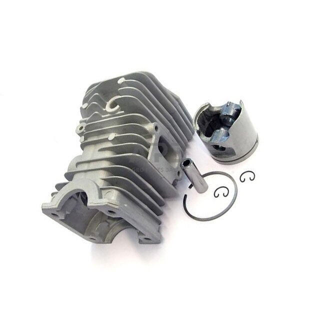 Cilindro komplektas su stūmokliu Husqvarna 350 stūmoklis 44 mm. 503 86 98-71, 5038698-71, 503869871