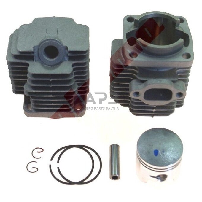 Cilindro komplektas su stūmokliu kiniškoms krūmapjovėms 40 mm 43cc TL 411 Cilindro komplektas su stūmokliu kiniškoms krūmapjovėms 40 mm 43cc TL 411