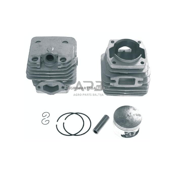 Cilindro komplektas kinietiškiems pjūklams 45mm 52cc DUAL