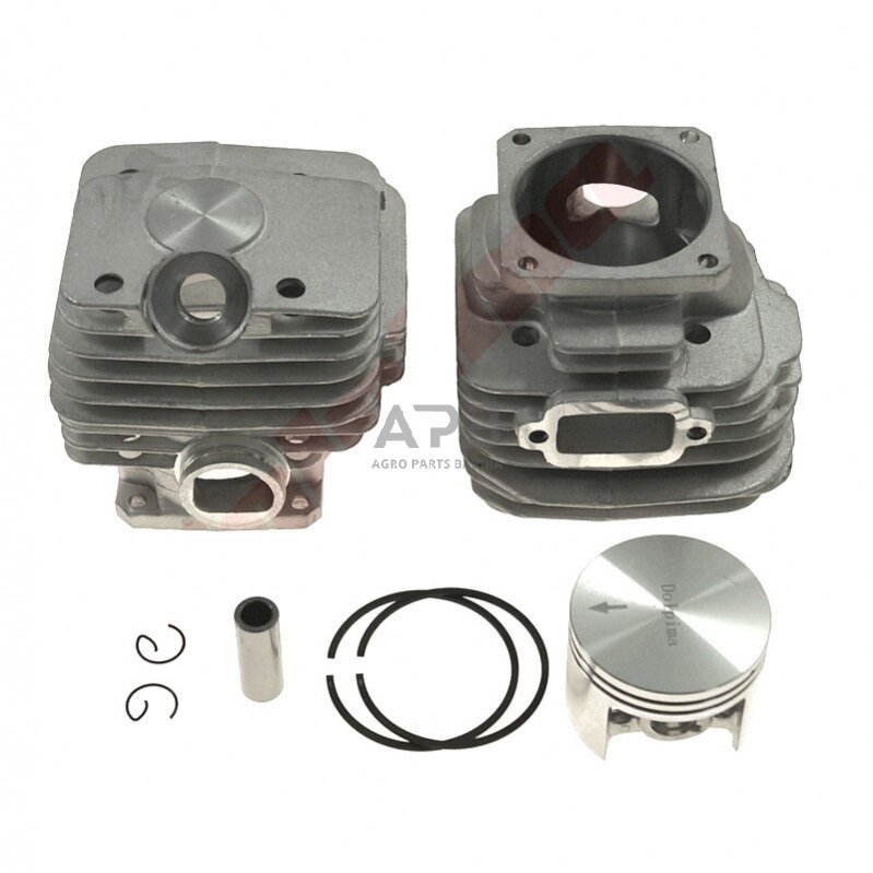 Cilindro komplektas su stūmokliu pjūklams STIHL MS380 MS038 52 mm 1119 020 1202, 11190201202 Cilindro komplektas su stūmokliu pjūklams STIHL MS380 MS038 52 mm 1119 020 1202, 11190201202