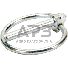Dalis Case-IH technikai 3057333R91 Kėlimo svirties stabilizatoriaus fiksavimo kaištis su spyruokle Case - IH